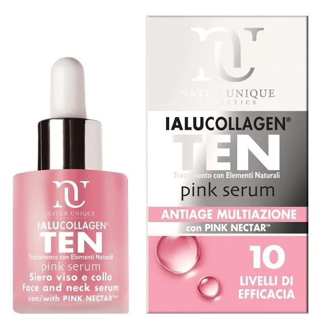 Natur Unique Ialucollagen Ten Pink Serum Anti Age Illuminante 30 ml